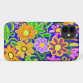 Gedrukte Floral Case-Mate iPhone Case (Achterkant (horizontaal))
