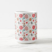 Gedrukte Floral Koffiemok (Center)