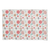 Gedrukte Floral Kussensloop (Voorkant)