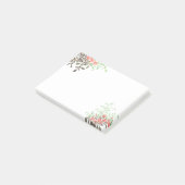 Gedrukte Floral Post-it® Notes (Schuin)