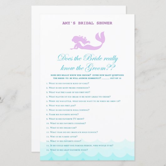 Gedrukte game over het Vrijgezellenfeest van het Z (Voorkant / Achterkant)