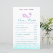 Gedrukte game over het Vrijgezellenfeest van het Z (Staand voorkant)