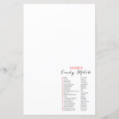 Gedrukte game over het Vrijgezellenfeest van het Z (Achterkant)