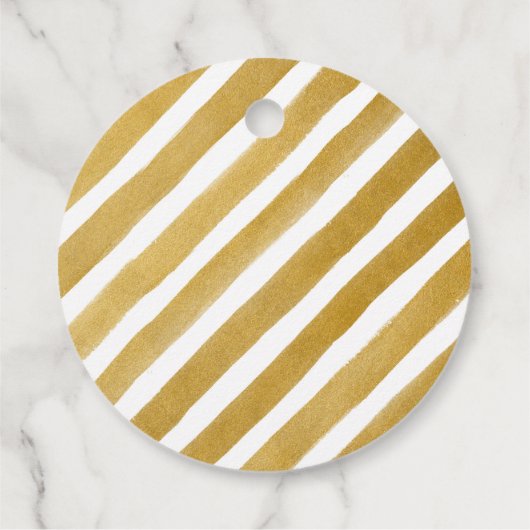 Gedrukte Gold Love is Sweet Wedding Bedankjes Labels (Achterkant)