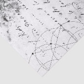  gedrukte handgeschreven brief tissuepapier (Detail)