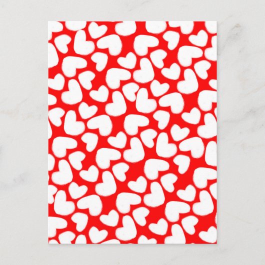 Gedrukte harten 2014 briefkaart (Voorkant)