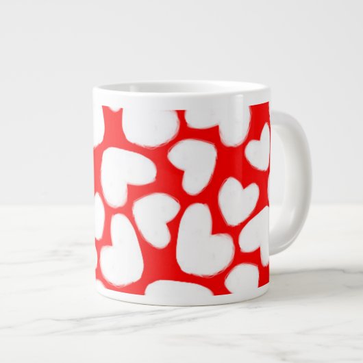 Gedrukte harten 2014 grote koffiekop (Voorkant rechts)