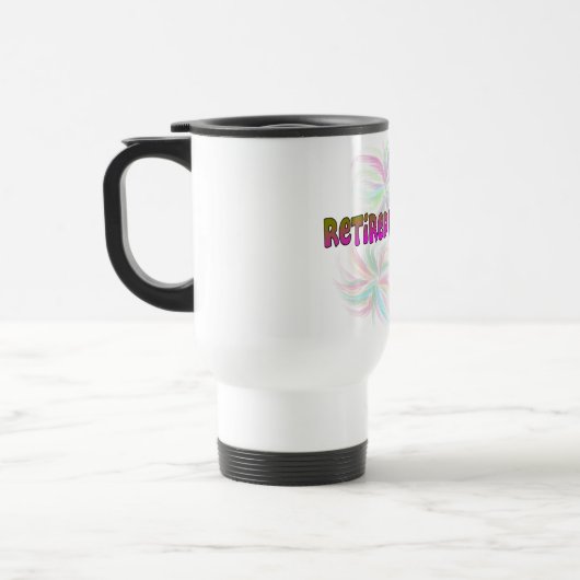 Gedrukte hoofdcadeautjes reisbeker (Links)