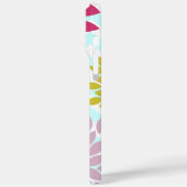 Gedrukte Hout StarBurst ventilator persoonlijke iP Case-Mate iPhone Case (Achterkant / Links)