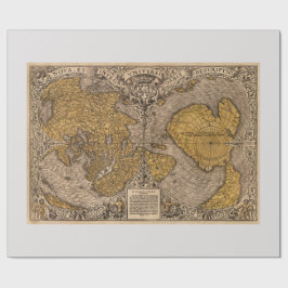 Gedrukte kaart cadeaupapier