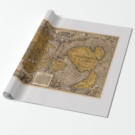 Gedrukte kaart cadeaupapier