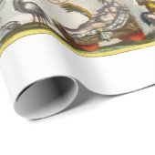 Gedrukte  kaart cadeaupapier (Rol Hoek)