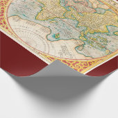 Gedrukte  kaart cadeaupapier (Hoek)