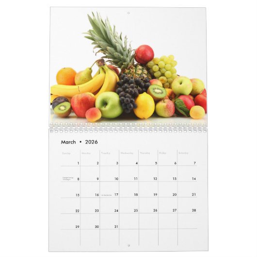 Gedrukte kalender (Mar 2026)