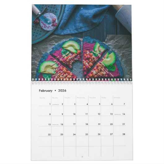 Gedrukte kalender (Feb 2026)