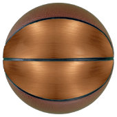 Gedrukte koperen blik basketbal (Voorkant)