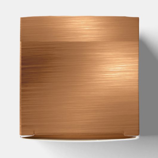 Gedrukte koperen blik bedankdoosjes (Bovenkant)