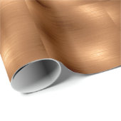Gedrukte koperen blik cadeaupapier (Rol Hoek)