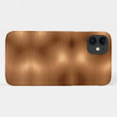 Gedrukte koperen blik Case-Mate iPhone case (Achterkant (horizontaal))