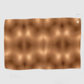 Gedrukte koperen blik golfhanddoek