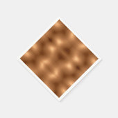 Gedrukte koperen blik servet (Hoek)