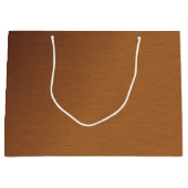 Gedrukte koperen look 2 groot cadeauzakje (Voorkant)