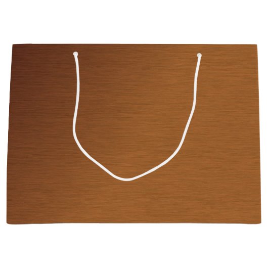 Gedrukte koperen look 2 groot cadeauzakje (Voorkant)