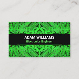 Gedrukte Kringsraad (PCB) Modern Groen Visitekaartje