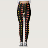 Gedrukte Leggings (Voorkant)