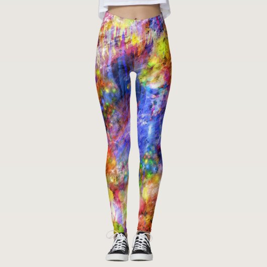 Gedrukte Leggings (Voorkant)