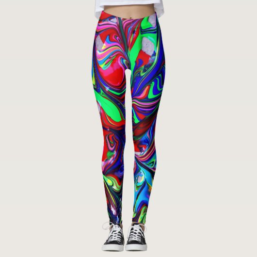 Gedrukte Leggings (Voorkant)