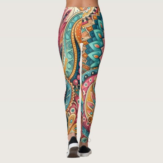 Gedrukte Leggings (Achterkant)