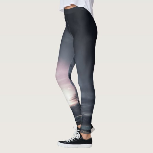 GEDRUKTE Leggings DIE ZICH GEBEUREN AAN SKY EN CLO (Links)