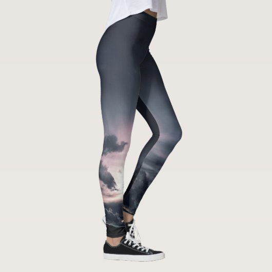 GEDRUKTE Leggings DIE ZICH GEBEUREN AAN SKY EN CLO (Rechts)