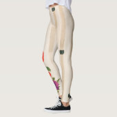 GEDRUKTE LEGGINGS JAPANSE BAMBOE EN PAPAVERS (Links)