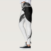 GEDRUKTE LEGGINGS JAPANSE PRINT VAN BLACK CROW (Links)