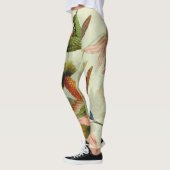 GEDRUKTE Leggings KUNST VAN HAPPY-VOGELS (Links)