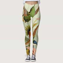 GEDRUKTE Leggings  KUNST VAN HAPPY-VOGELS