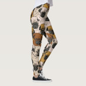 Gedrukte leggings van het pekelhondenpatroon (Rechts)