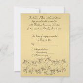 GEDRUKTE LINT 50 Jaar Jubileum RSVP Kaart (Achterkant)