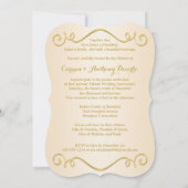 GEDRUKTE LINT 50e Verjaardagsuitnodiging Kaart (Achterkant)