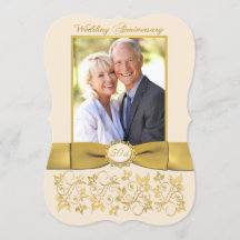 GEDRUKTE LINT 50e Verjaardagsuitnodiging