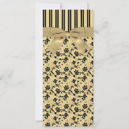 GEDRUKTE LINT 50ste Huwelijksjubileum Uitnodiging (Voorkant)