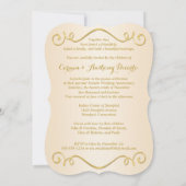 GEDRUKTE LINTEN Fantasie Vorm Uitnodiging 60-jarig (Achterkant)