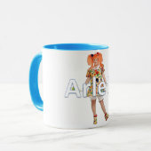 Gedrukte Mok met naam - Arlete (Voorkant links)