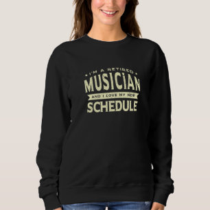 Gedrukte muzikant van mijn nieuwe schema opa Gran Trui