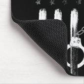 Gedrukte officier Mousepad Muismat (Hoek)