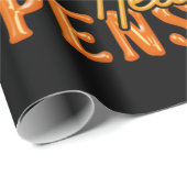 Gedrukte pensionering Afscheid Hallo Pensioen Cadeaupapier (Rol Hoek)