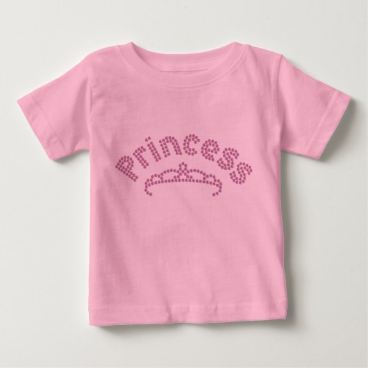 Gedrukte Rhinestone Princess Tiara (Voorkant)