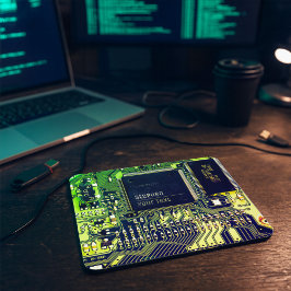  gedrukte schakeling - geek elektronische PCB's Muismat